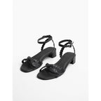 Sandalias de Tacón Hachi - Negro