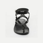 White Sun - Sandalias Hermance - Búfalo negro - Negro