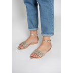 White Sun - Sandales Major - Goat Gold (Canné) - Gold