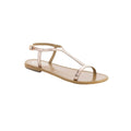 White Sun - Sandalias Miramar - Cow Rose Gold - Goldpink