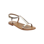 White Sun - Sandalias Miramar - Piel dorada - Dorado