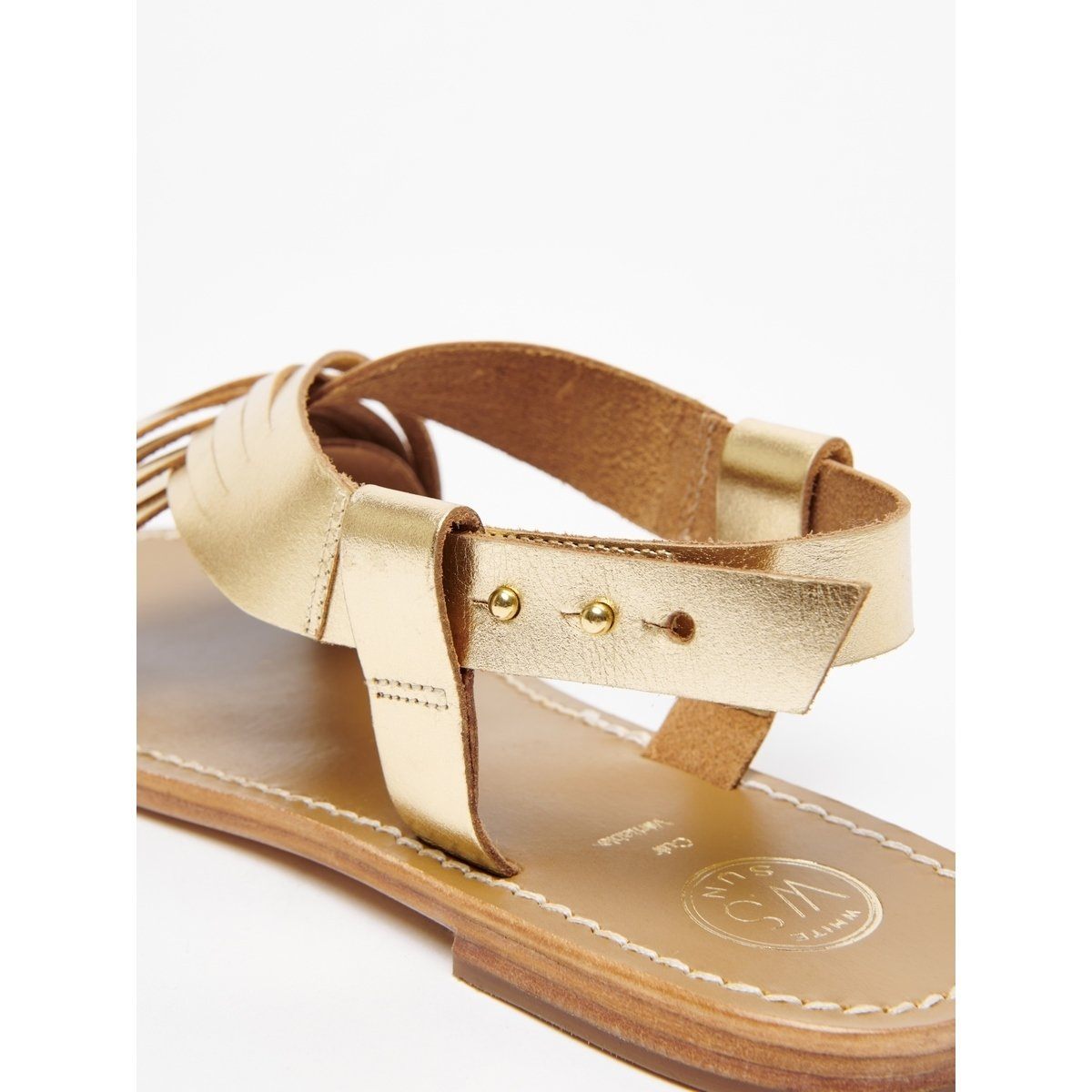 White Sun - Sandalias esenciales Shania - Dorado - Mujer
