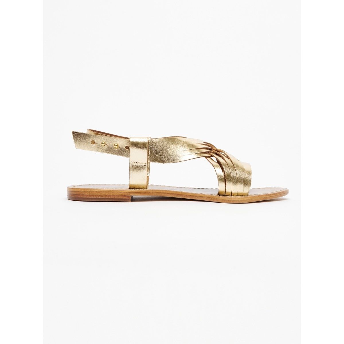 White Sun - Sandalias esenciales Shania - Dorado - Mujer