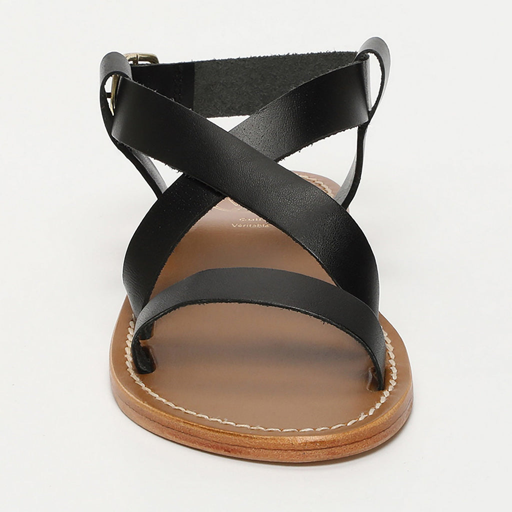 White Sun - Sandalias Tenzin - Black Buff - Negro