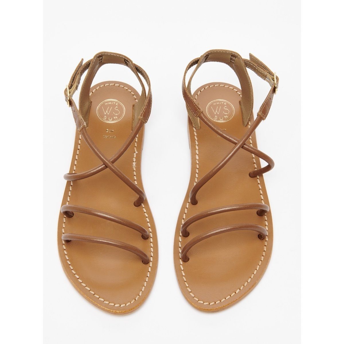 White Sun - Sandales Essentielles Theano - Camel - Femme
