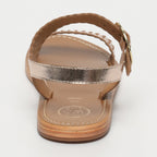 White Sun - Sandalias Tiffany - Piel de cabra dorada - Dorado