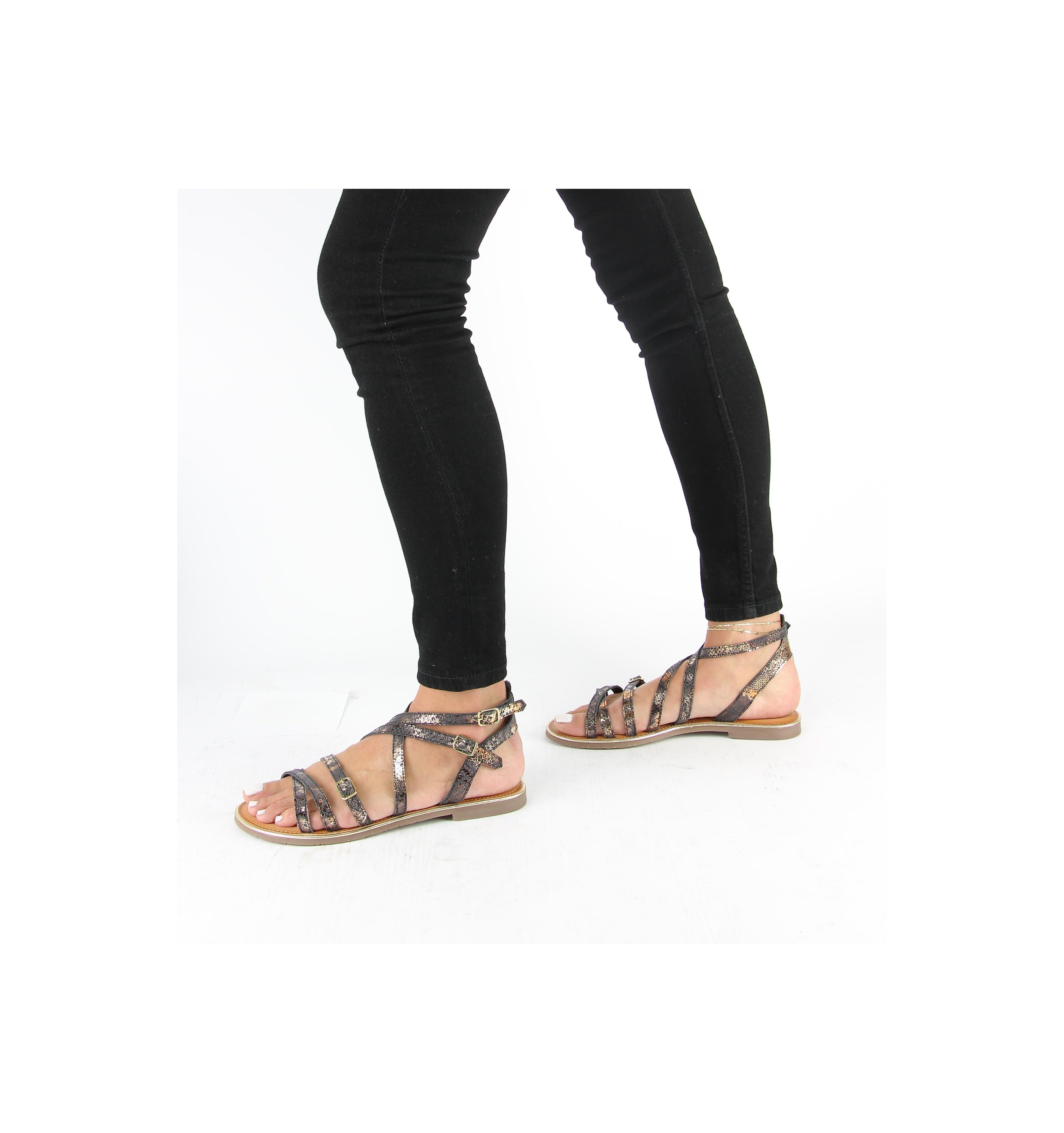 Nalaïm - Sandalias Gaetan - Negro