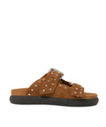 Sandales Gaia - Cognac