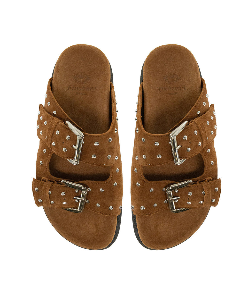 Sandales Gaia - Cognac