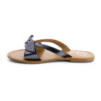 White Sun - Mules Herbita - Goat Black Metallic - Noir