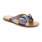 White Sun - Mules Herbita - Goat Black Metallic - Noir