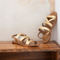 Les Bagatelles - Sandales Jade - Dark Gold