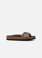 Sandalias Kathleen Printed Leather - Marrón - Mujer