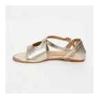 White Sun - Sandalias Kirby - Napa de oveja dorada - Dorado