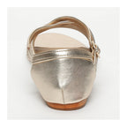 White Sun - Sandalias Kirby - Napa de oveja dorada - Dorado