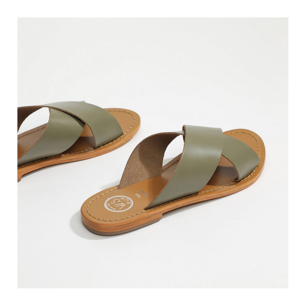 White Sun - Mules Lanruen Kaki