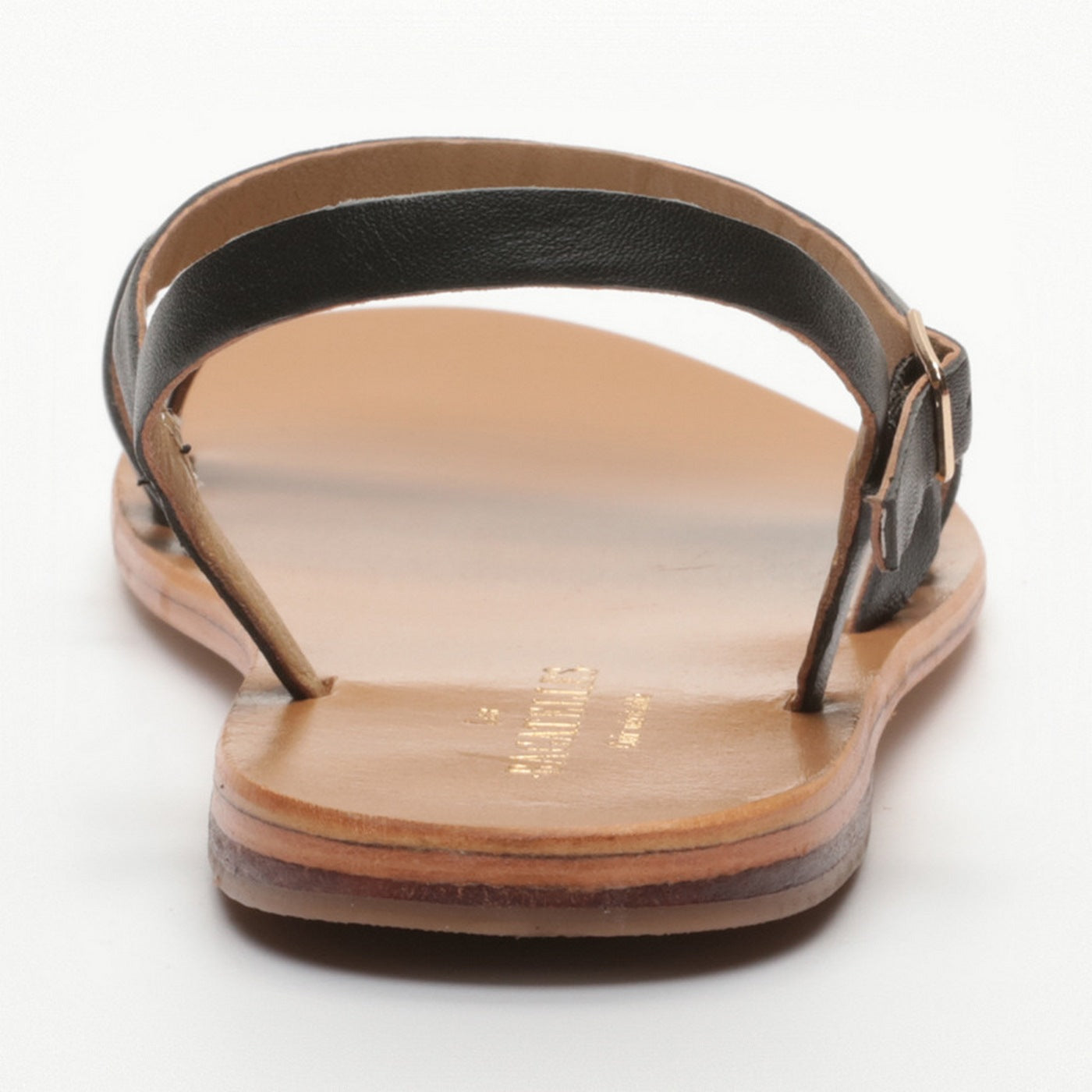 Les Bagatelles - Sandales Plates Lydia Black
