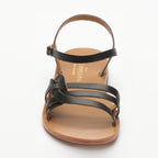 Les Bagatelles - Sandales Plates Lydia Black