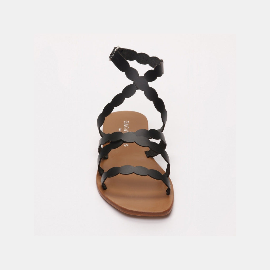Les Bagatelles - Melanie Black Sandals