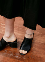 Clergerie - Edith Mule Sandals - Black - Women