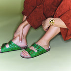 Odette Cobra Rosemary Sandals