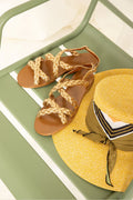 Anaki - Sandalias Planas Ámbar - Dorado - Anaki