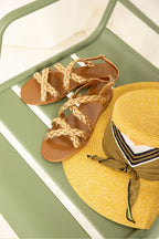 Anaki - Sandalias Planas Ámbar - Dorado - Anaki