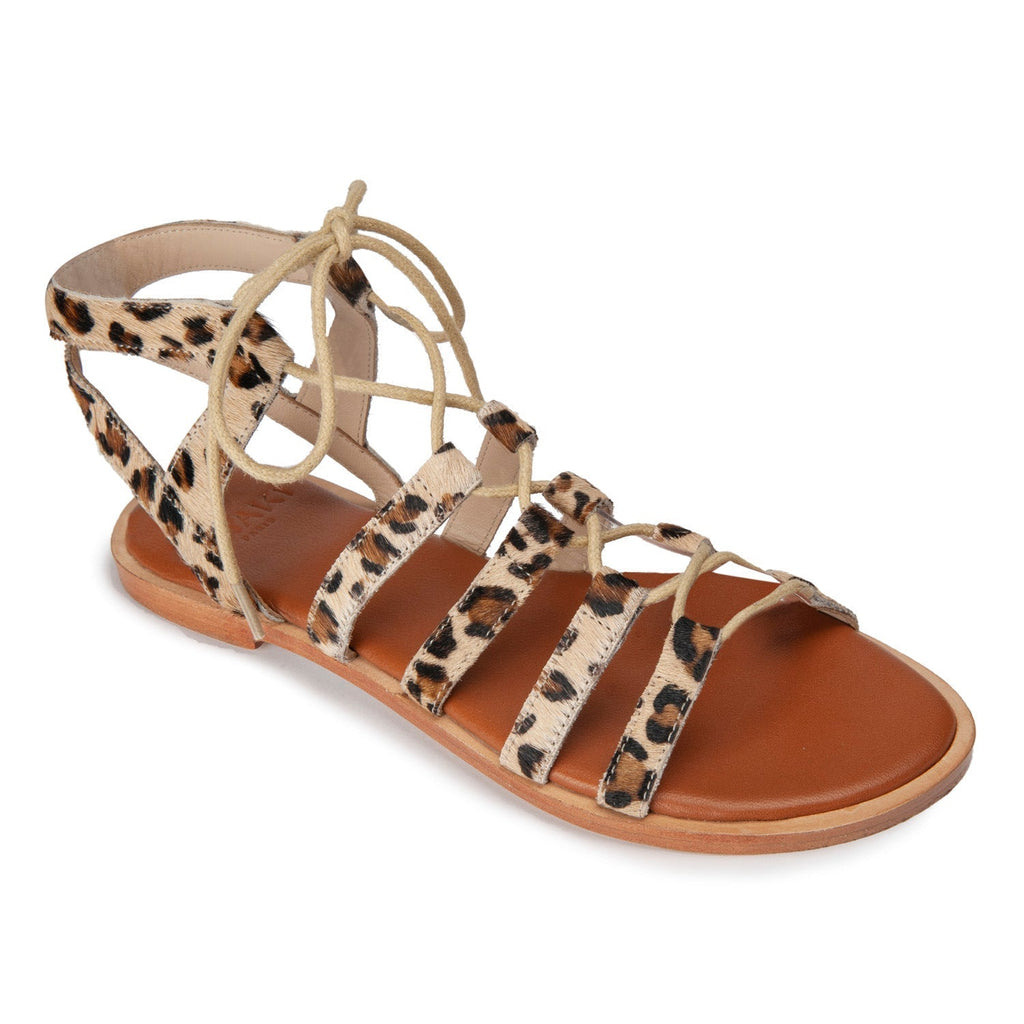 Anaki - Sandalias Planas Arena - Leopardo