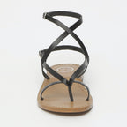 White Sun - Sandales Plates Ceara - Noir - Femme