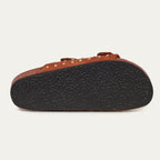 Odette Choco Python Sandals
