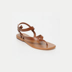 White Sun - Sandales Taylor - Camel - Femme