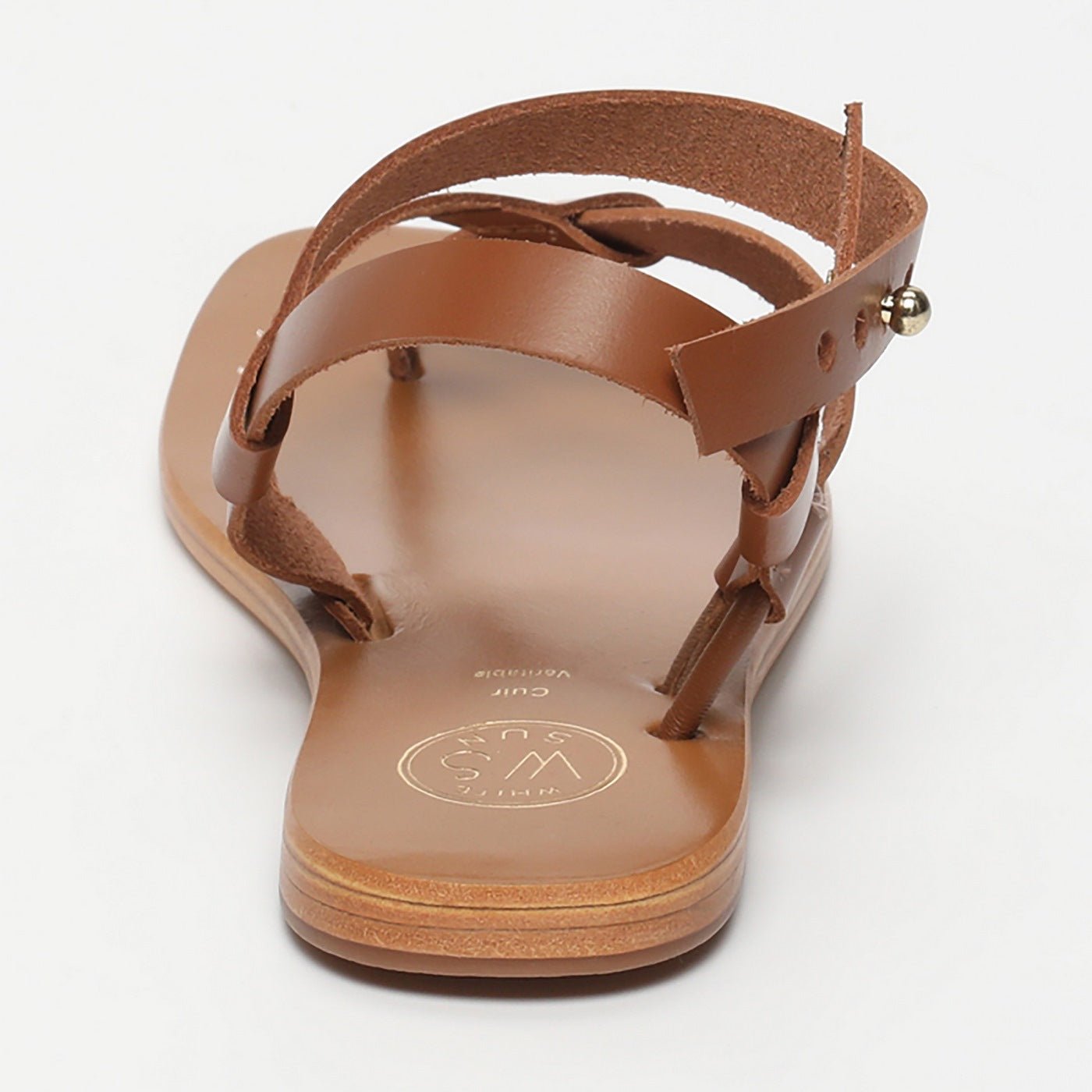 White Sun - Sandales Taylor - Camel - Femme