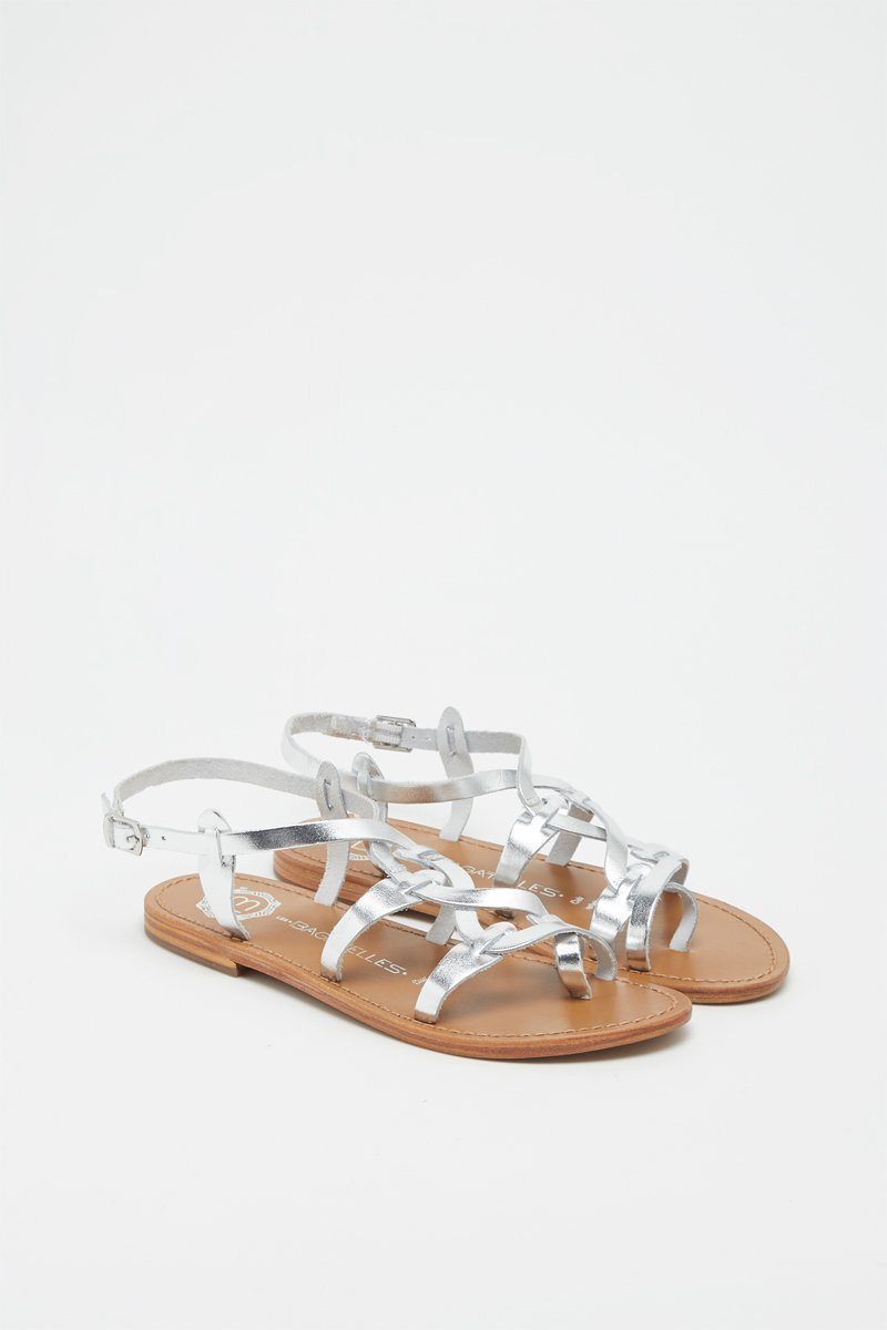 Les Bagatelles - Sandales Burke - Silver