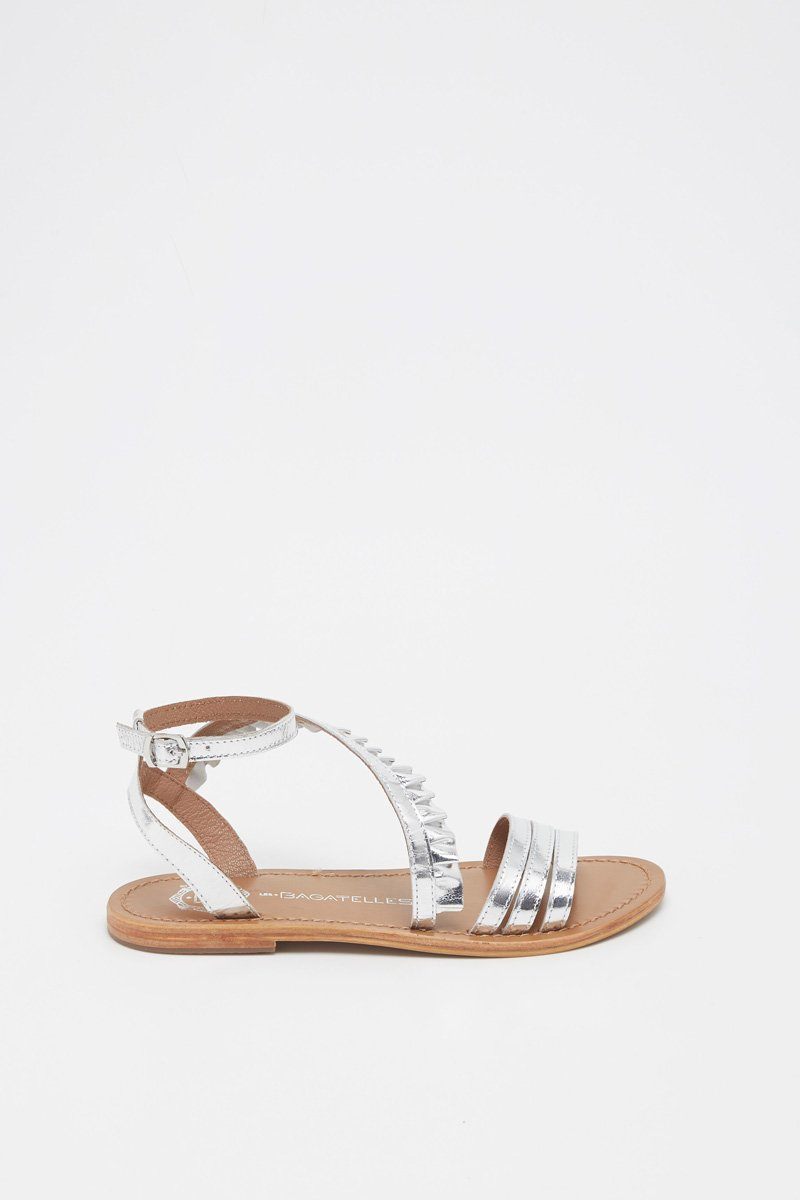 Les Bagatelles - Sandales Carroll - Silver