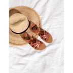 White Sun - Sandalias de tendencia Cesarine - Camel - Mujer