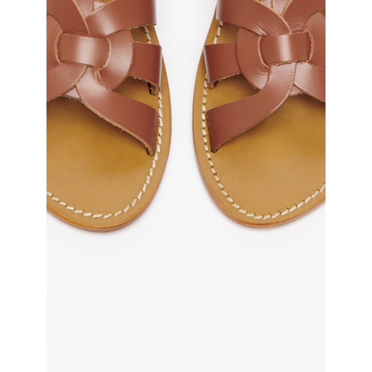 White Sun - Sandalias de tendencia Cesarine - Camel - Mujer