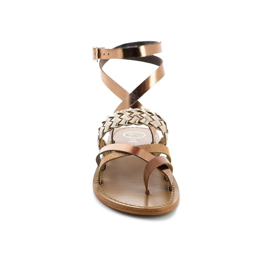 White Sun - Sandales Colorata - Camel Buff - Camel+Bronze+Gold
