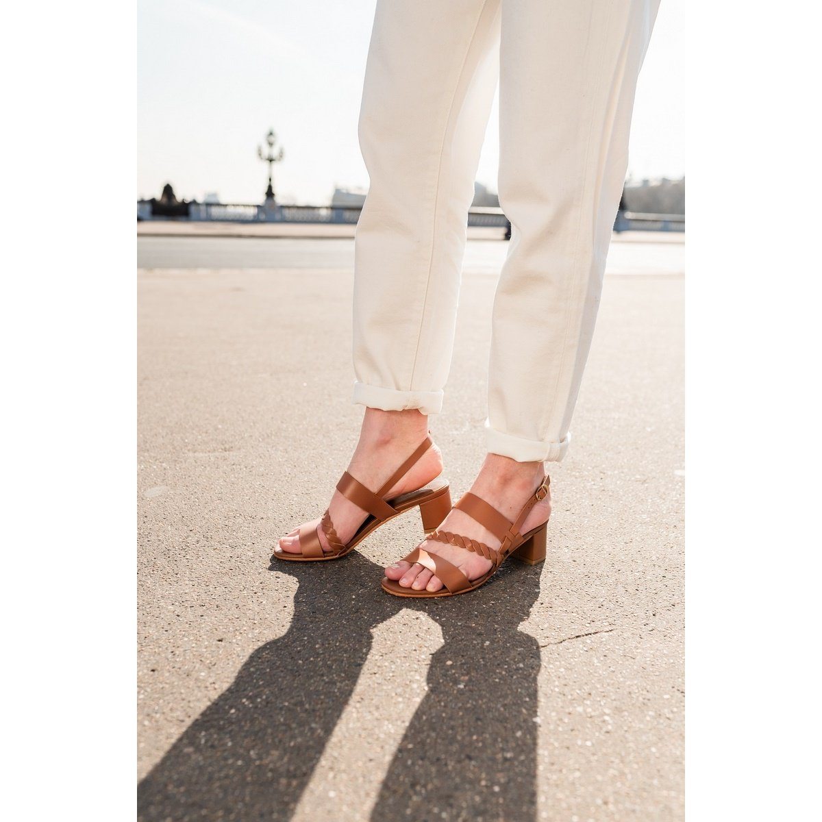 Les Bagatelles - Dezba Heels - Camel