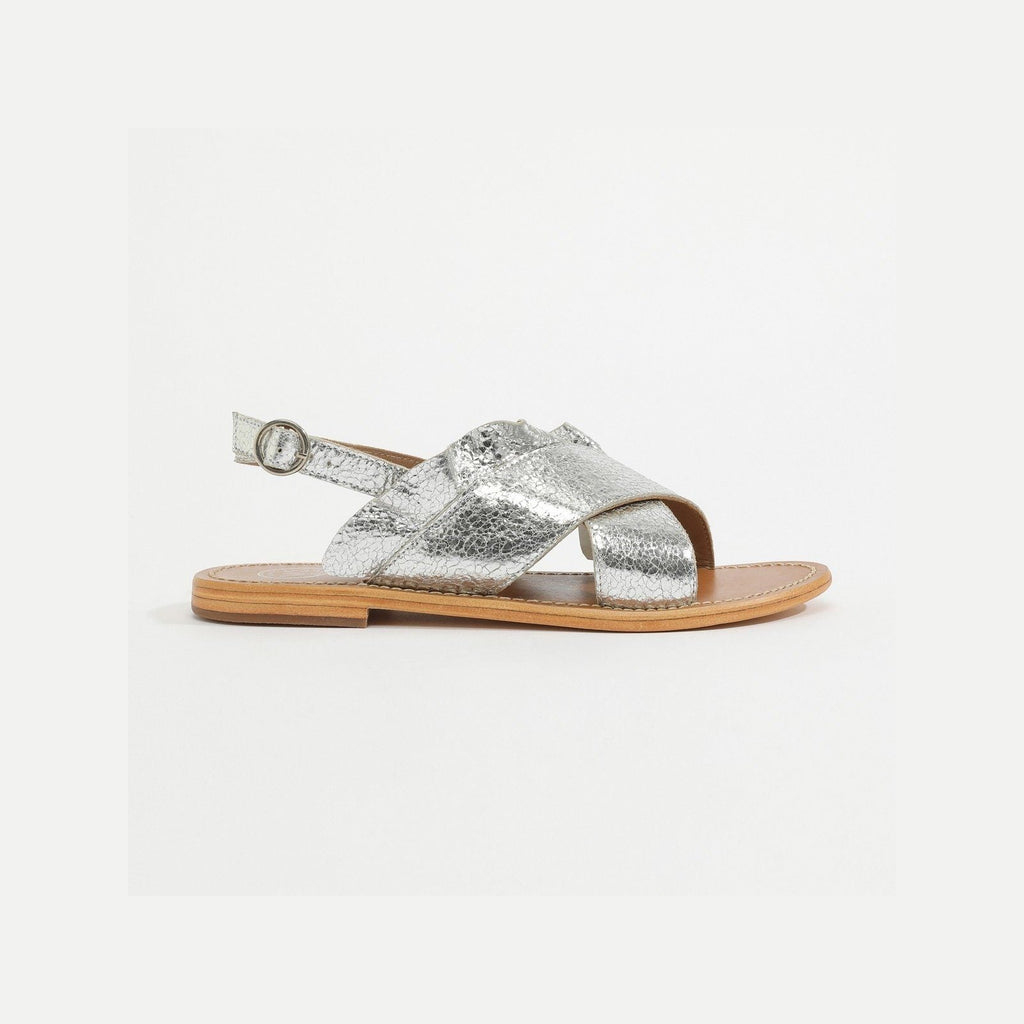 White Sun - Sandales Tendance Lilly - Argent - Femme