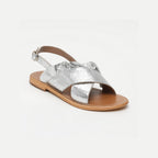 White Sun - Sandales Tendance Lilly - Argent - Femme