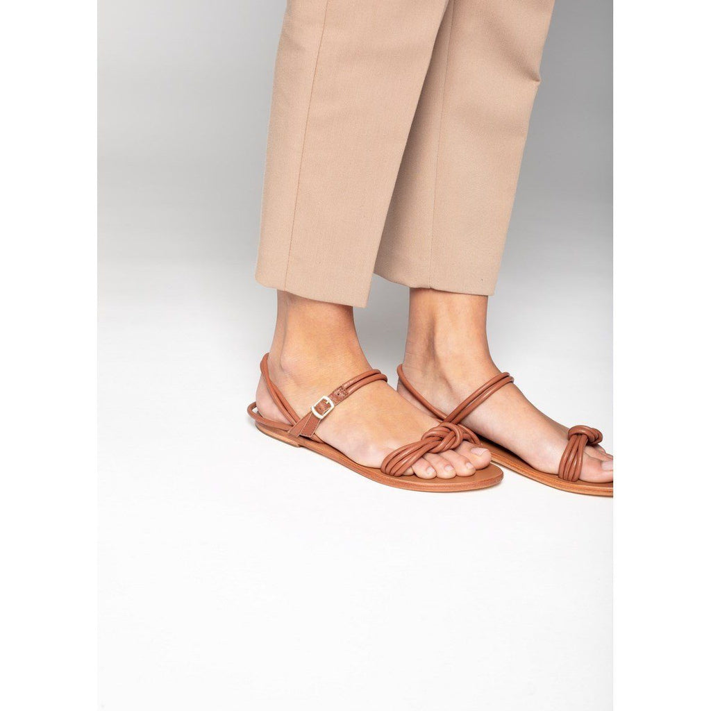 White Sun - Sandales Tendance Lirasou - Camel - Femme