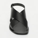 White Sun - Sandales Mawalter - Black Buff - Black