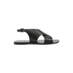 White Sun - Sandales Mawalter - Black Buff - Black