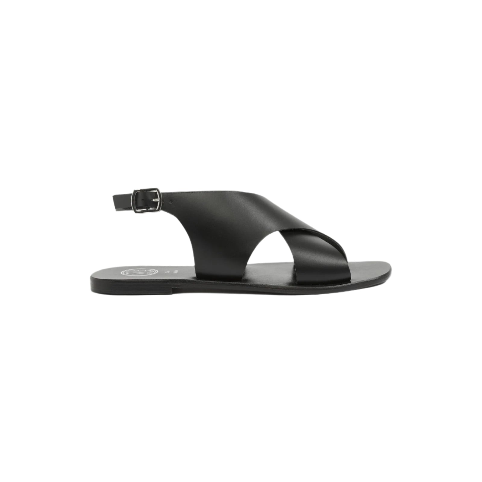 White Sun - Sandales Mawalter - Black Buff - Black