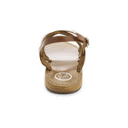 White Sun - Sandalias Paraena - Buff Marron / Buff Gold - Gold+Marron