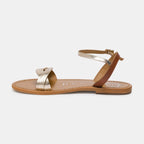 Les Bagatelles - Sandales Pelham - Gold Et Camel