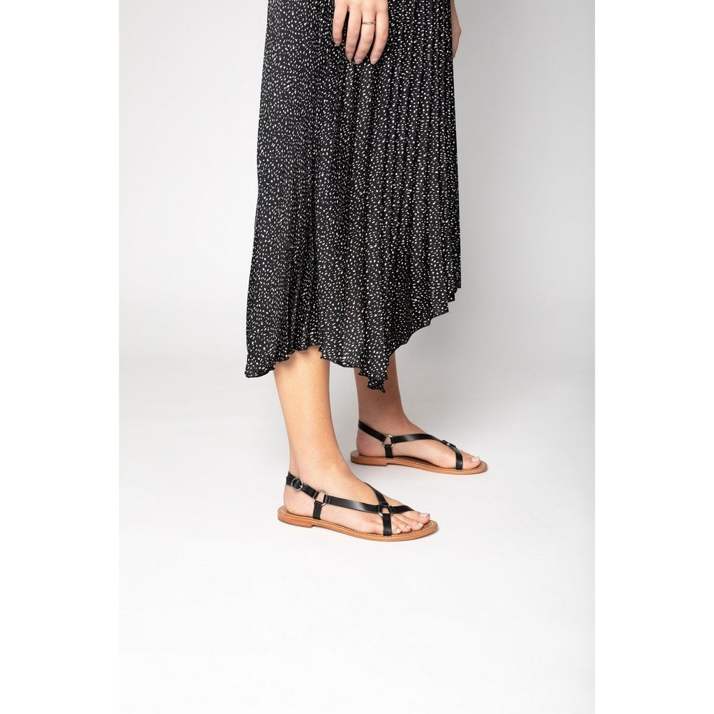 White Sun - Sandales Tendance Tala - Noir - Femme
