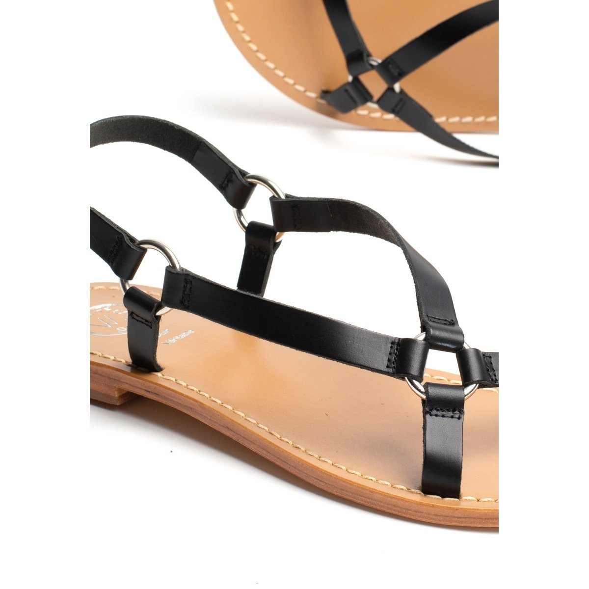 White Sun - Sandales Tendance Tala - Noir - Femme