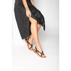 White Sun - Sandales Tendance Tala - Noir - Femme