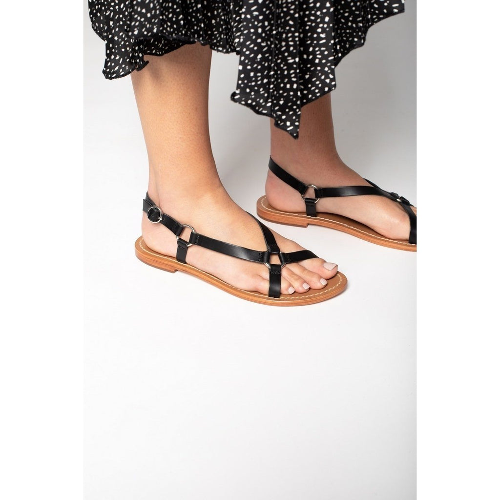 White Sun - Sandales Tendance Tala - Noir - Femme